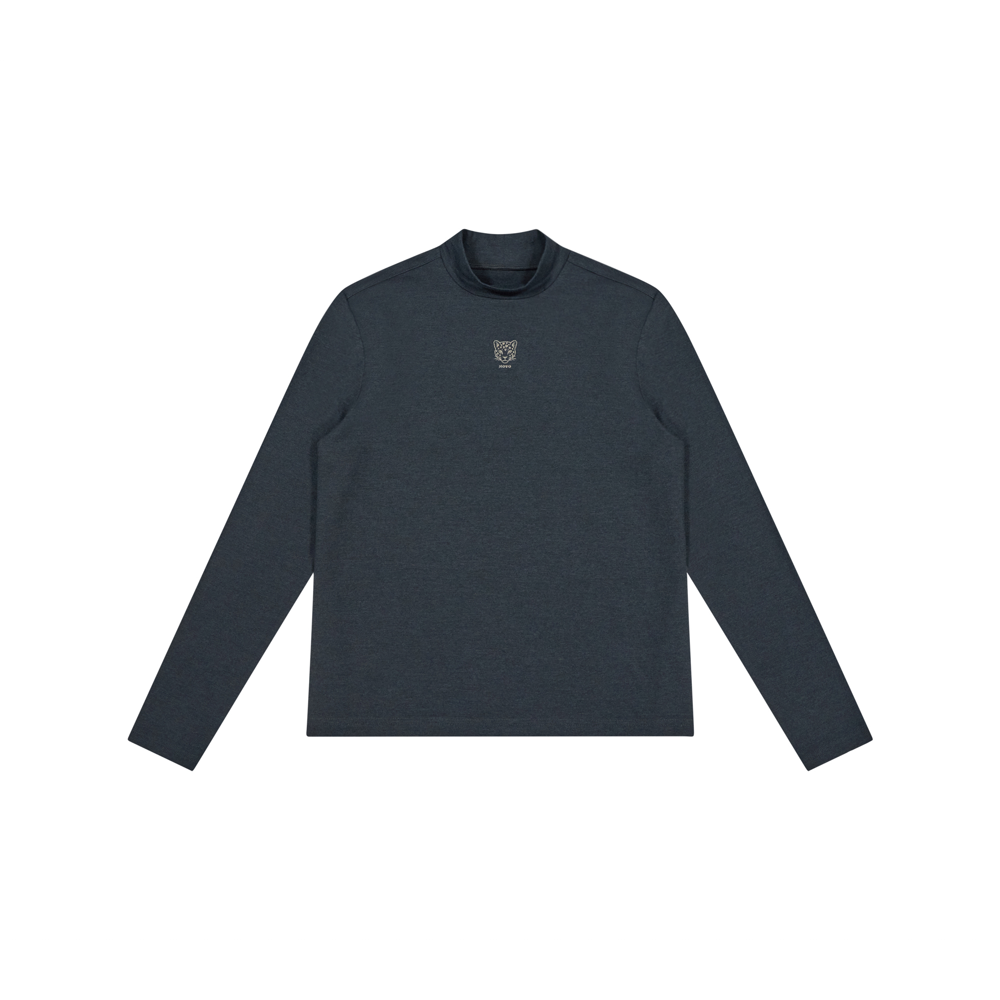 여성 하이넥 롱슬리브 티셔츠