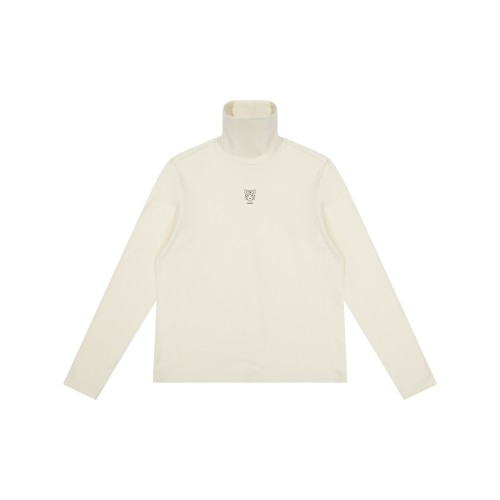 여성 터틀넥 롱슬리브 티셔츠